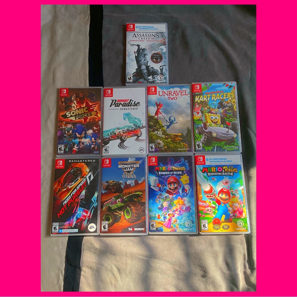 Nintendo Switch Game Lot